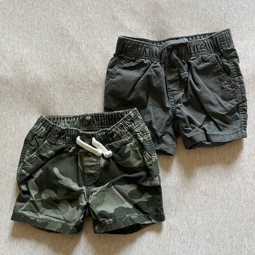 Old Navy Infant Boy Shorts 2 Bundle 3-6 Months